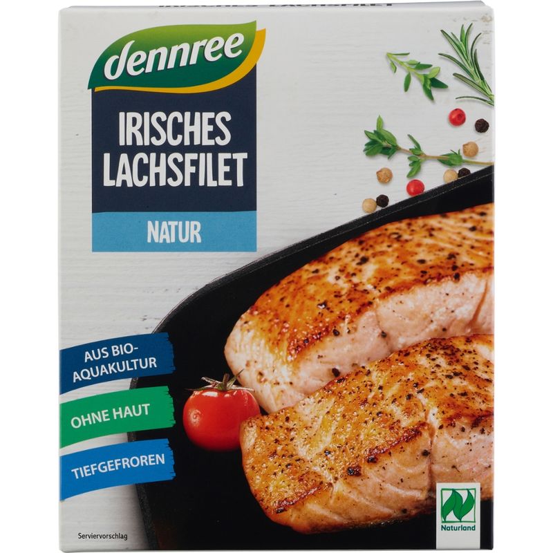 dennree Irisches Lachsfilet, natur - Produktbild