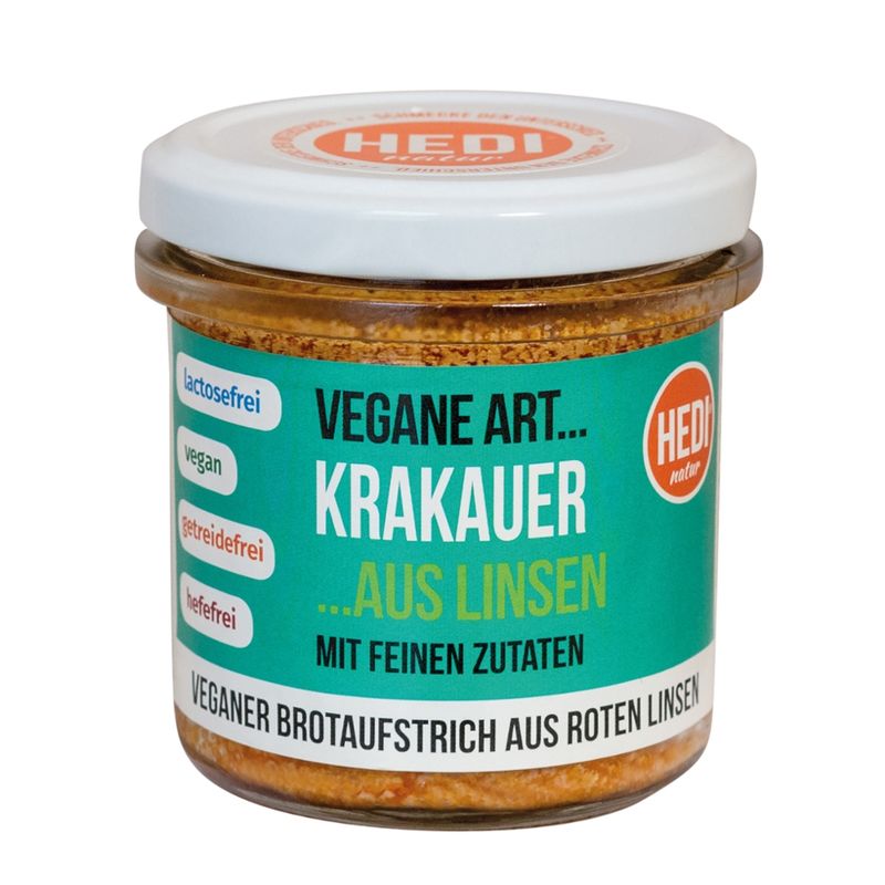 HEDI Vegane Art... Krakauer mit feinen Zutaten - Produktbild