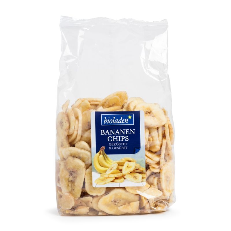 bioladen Bananenchips geröstet & gesüßt - Produktbild