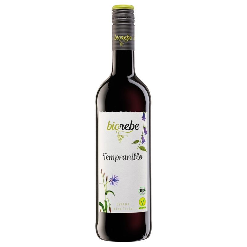 Biorebe Bioweine Biorebe Tempranillo IGP trocken Biowein + Vegan - Produktbild