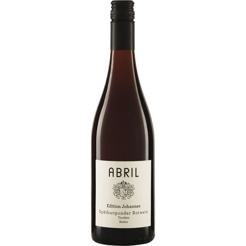 Riegel Erzeugermarken Spätburgunder QW Kaiserstuhl EDITION JOHANNES  Abril - Produktbild