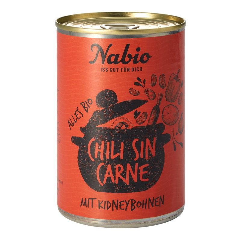 Nabio Nabio Eintopf Chili sin Carne - Produktbild