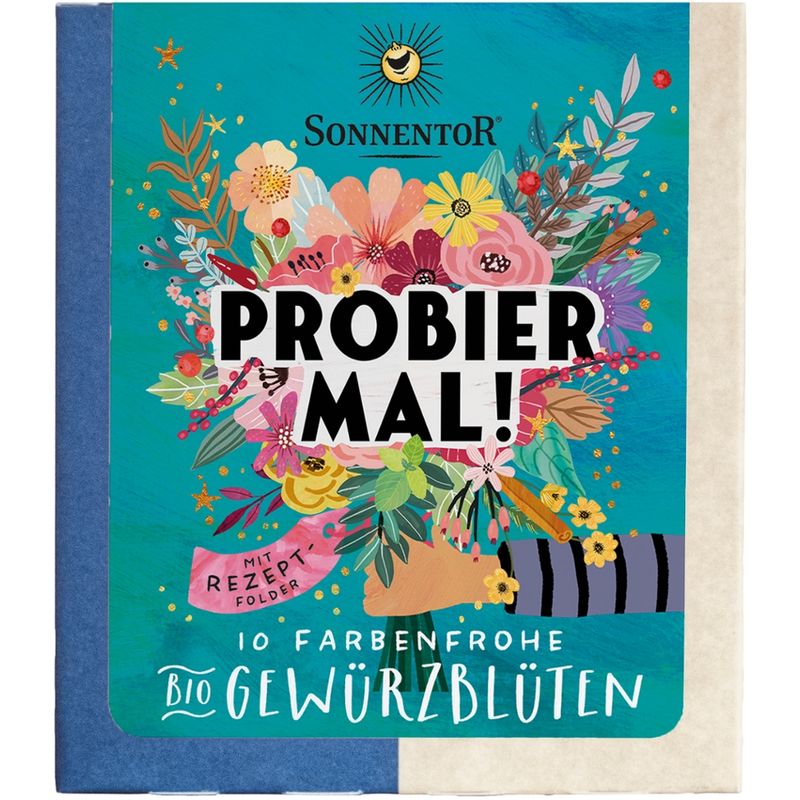 Sonnentor Gewürzblüten Probier mal!, Packung - Produktbild
