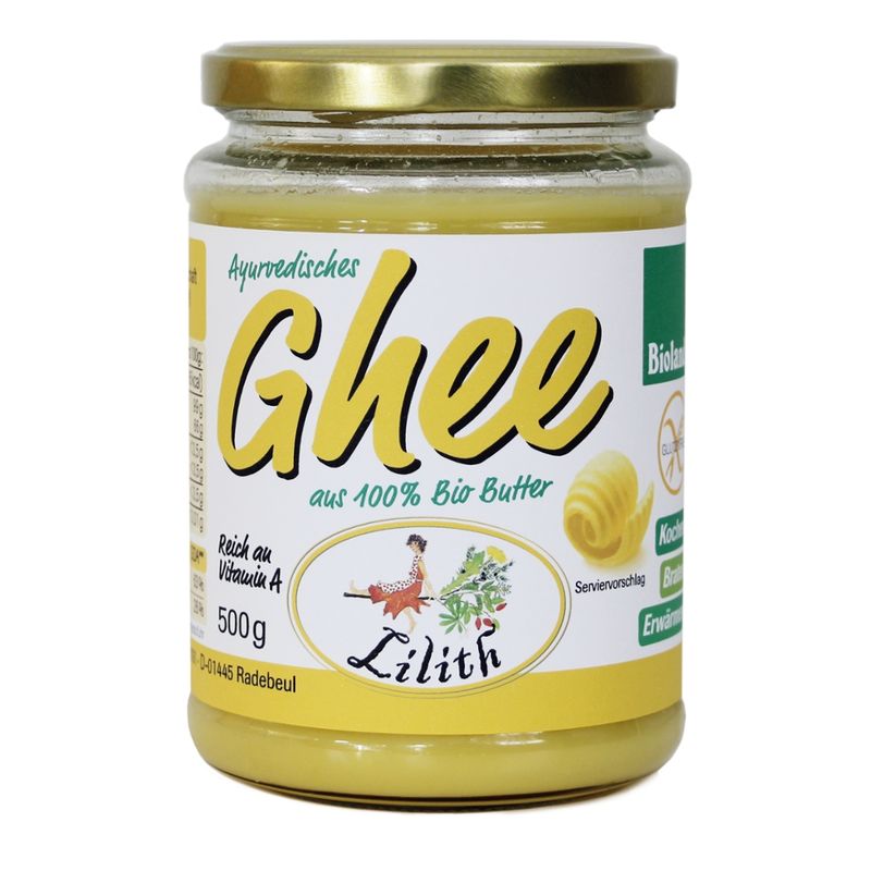 Lilith Ayurvedisches Ghee aus 100% Bioland Butter - Produktbild