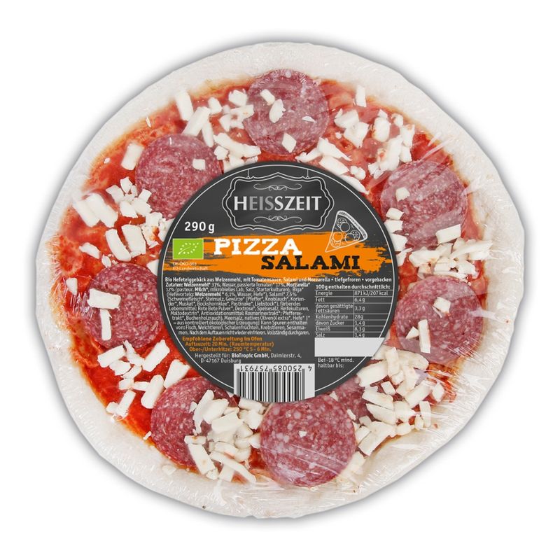 HEISSZEIT Pizza Salami - Produktbild