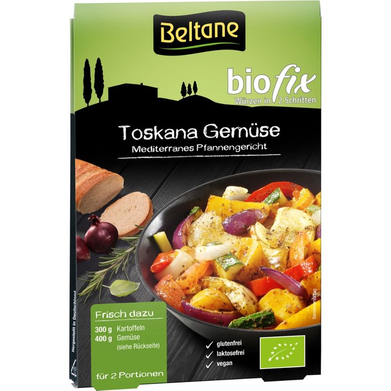 Beltane Beltane Biofix Toskana Gemüse, vegan, glutenfrei, lactosefrei - Produktbild