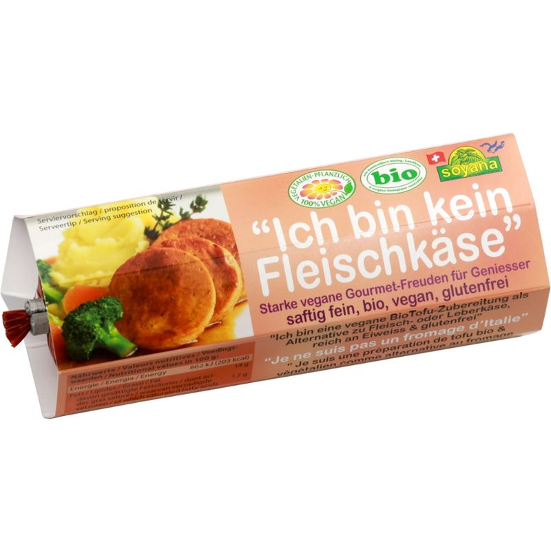 Soyana Ich bin kein Fleischkäse - vegane Alternative zu Fleisch- oder Leberkäse - Produktbild