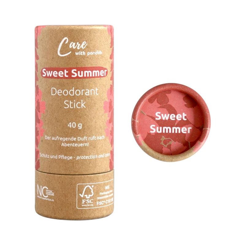 pandoo Deostick Sweet Summer, 40g, 1 Stück - Produktbild