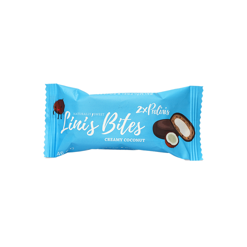 Lini's Bites Creamy Coconut Pralinis Bio Dattel-Kugeln - Produktbild