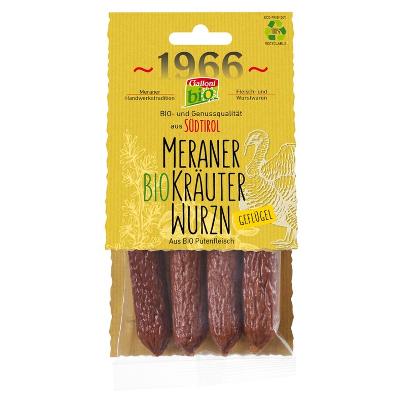 Galloni BIO BIO Kräuterwurzn "Geflügel" 4St.100 gr. - Produktbild