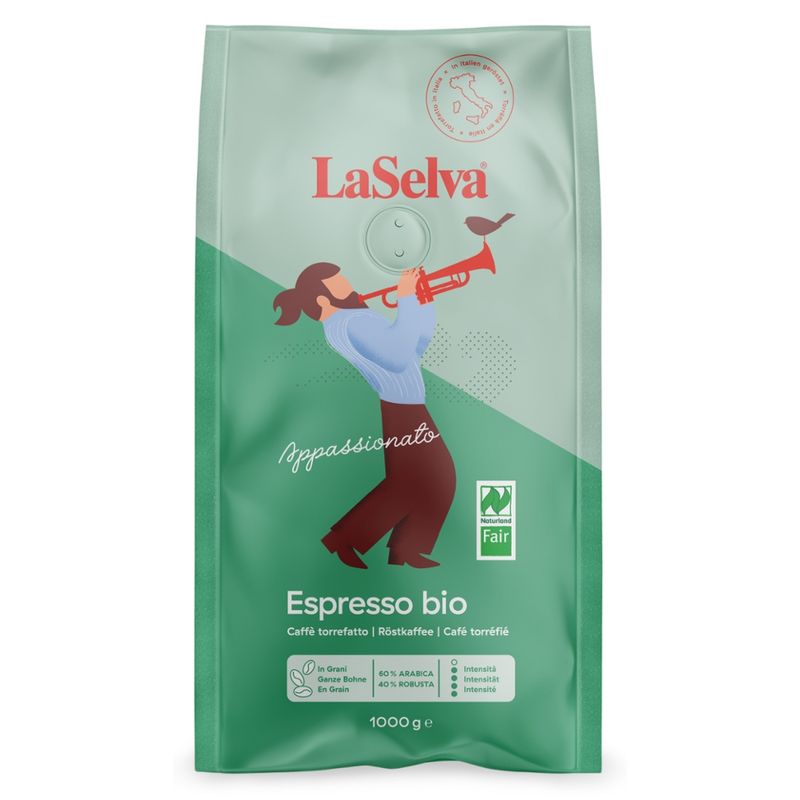 LaSelva Espresso "Appassionato" - Röstkaffee ganze Bohne - Produktbild