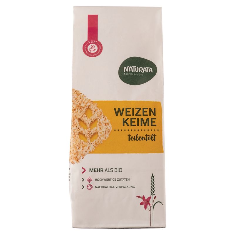 NATURATA Weizenkeime, teilentölt - Produktbild