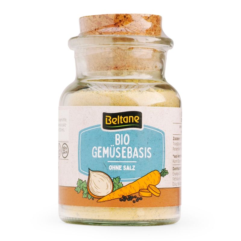 Beltane Beltane Gemüsebasis Korkenglas, vegan, glutenfrei, lactosefrei - Produktbild