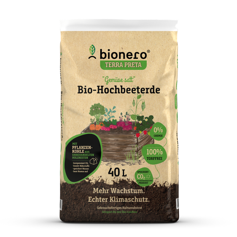bionero bionero Bio-Hochbeeterde "Gemüse satt" - Produktbild