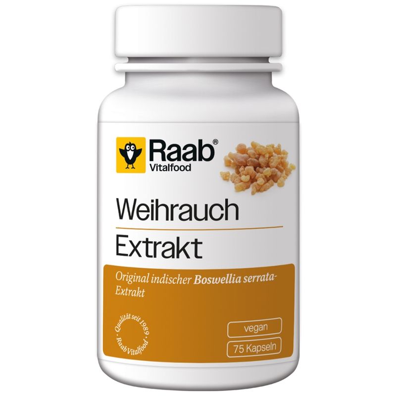 Raab Vitalfood Weihrauch (Orig. indischer Boswellia serrata Extrakt) - Produktbild