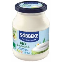 Bio Weidemilch Joghurt mild  ABC 1,5 % Fett - Produktbild