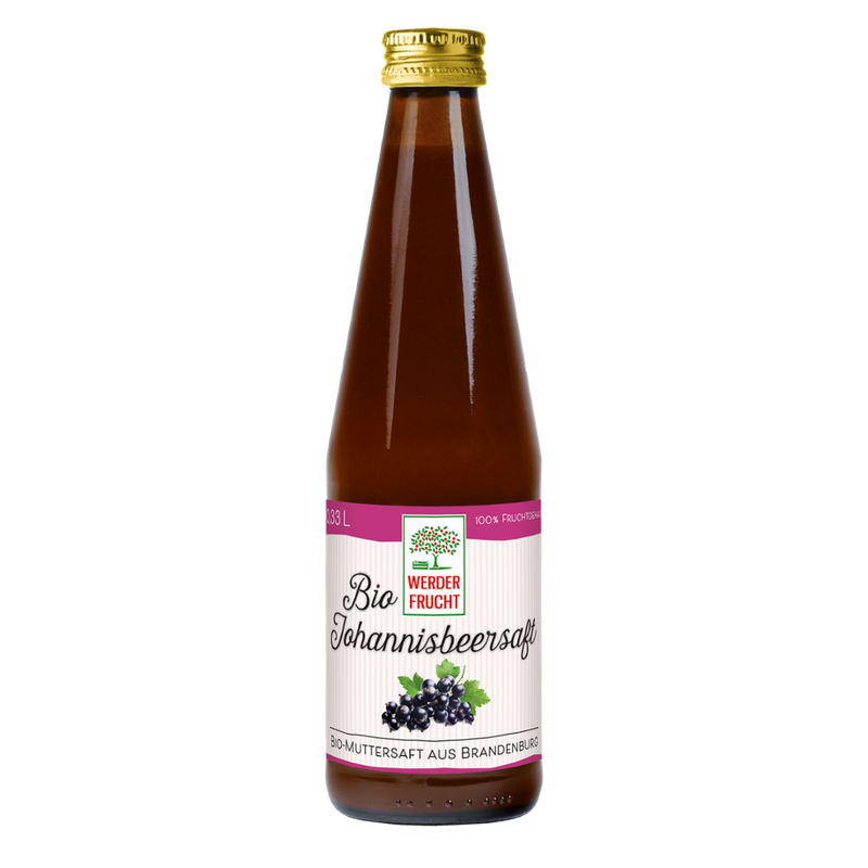 Werder Frucht Werder Frucht Bio Johannisbeersaft 330ml Mehrweg - Produktbild