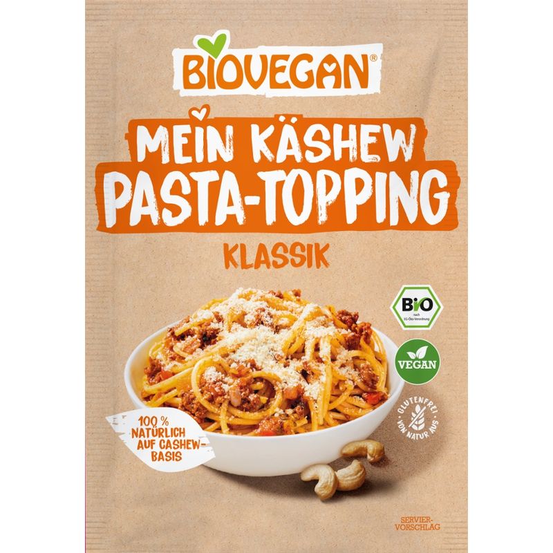 Biovegan Mein Pasta Topping, klassisch, BIO, 50g - Produktbild