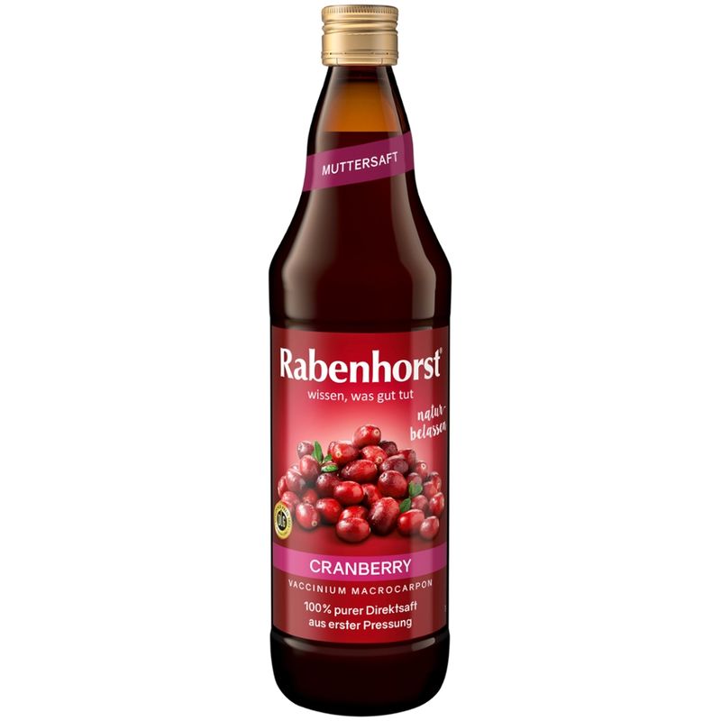 Rabenhorst Cranberry Muttersaft - Produktbild