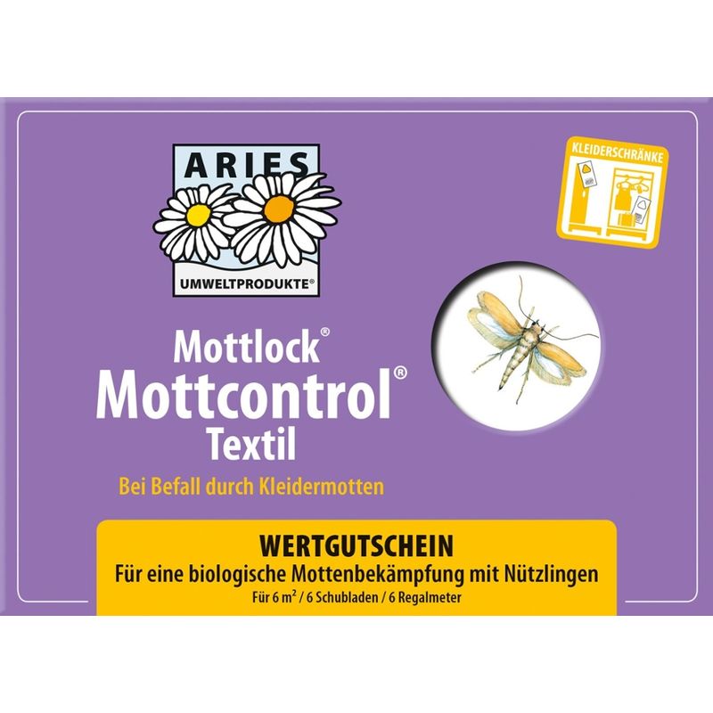 Aries Mottcontrol-TEXTIL -Wertgutschein - Produktbild