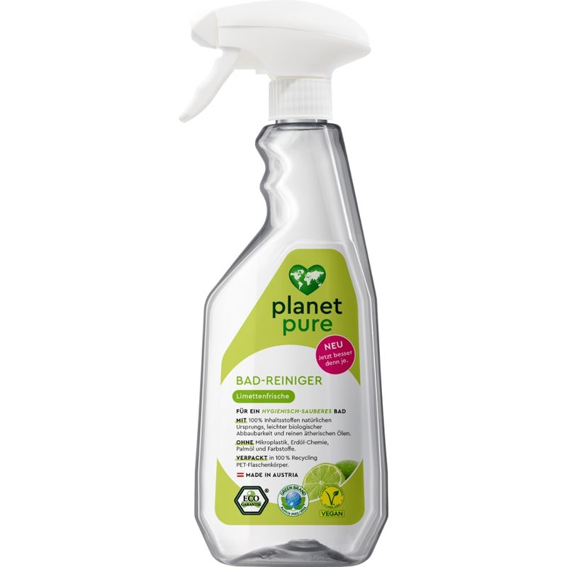 Planet Pure Bad-Reiniger Limettenfrische Spray 500ml - Produktbild