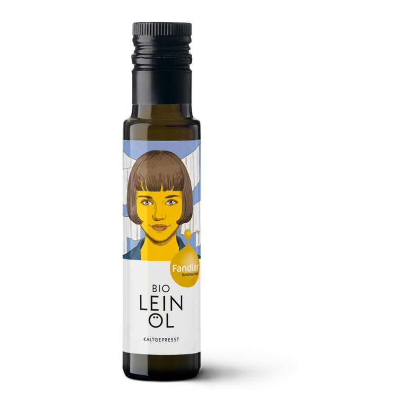 Ölmühle Fandler Fandler Bio-Leinöl kaltgepresst, 250 ml - Produktbild