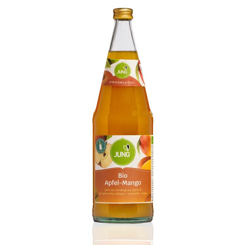 Jung Fruchtsäfte Jung Bio Apfel- Mangosaft - Produktbild