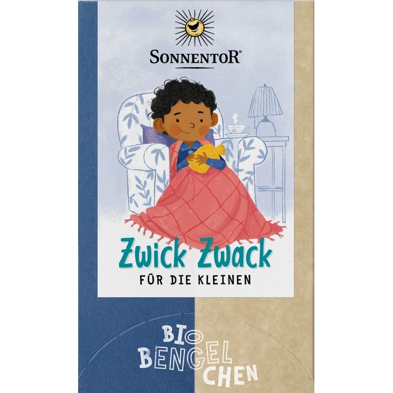Sonnentor Zwick Zwack für die Kleinen Tee Bio-Bengelchen®, Doppelkammerbeutel - Produktbild
