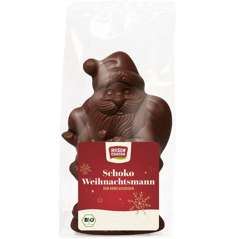 Rosengarten Zartbitter-Schoko-Weihnachtsmann - Produktbild
