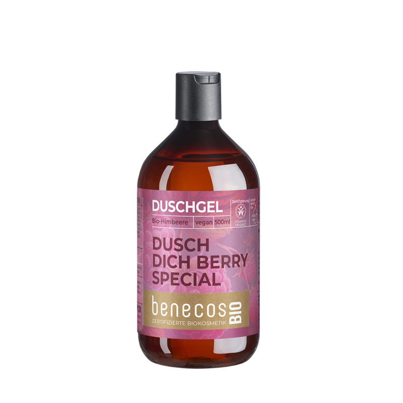 benecos benecosBIO Sommer-Edition BIO-Himbeere - DUSCH DICH BERRY SPECIAL - Produktbild