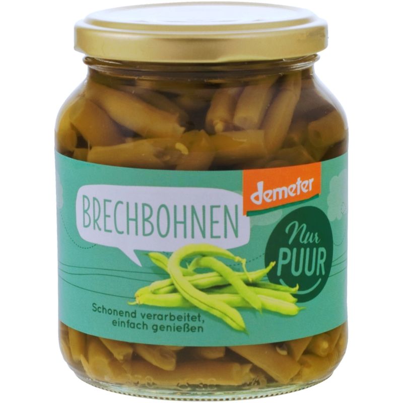 Nur Puur Brechbohnen Demeter - Produktbild