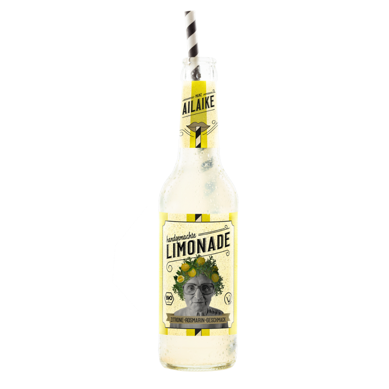 AiLaike Natural Beverages  AiLaike Zitrone-Rosmarin Limonade - Produktbild