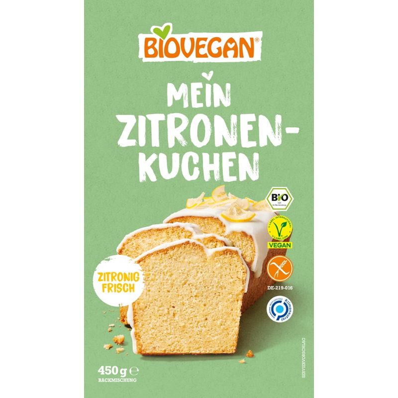 Biovegan Mein Zitronenkuchen, Bio - Produktbild