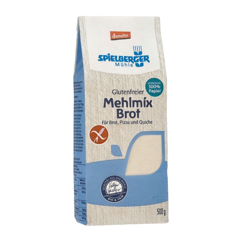 Spielberger Mühle Mehlmix Brot, glutenfrei, demeter - Produktbild