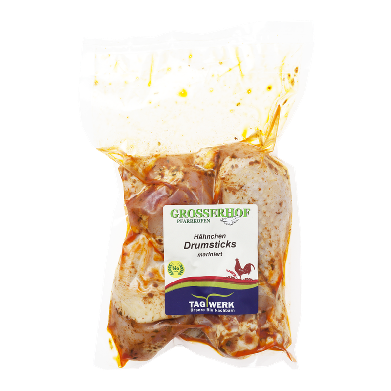 TAGWERK Hähnchen Drumsticks mariniert vom Grosserhof - Produktbild