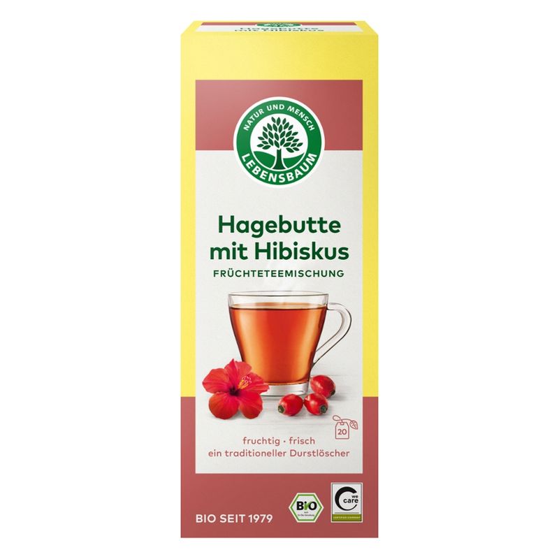 LEBENSBAUM Hagebutte mit Hibiskus - Produktbild