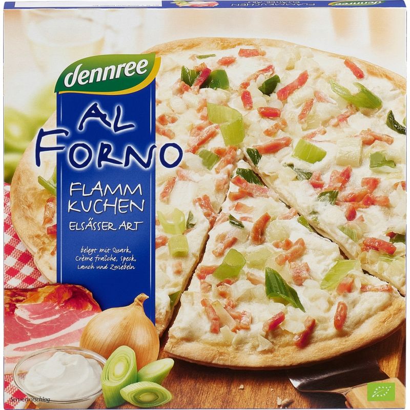 dennree Al Forno Flammkuchen Elsässer Art - Produktbild