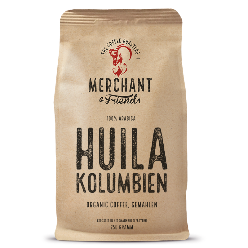 Merchant & Friends Huila Kolumbien 250g Gemahlen - Produktbild