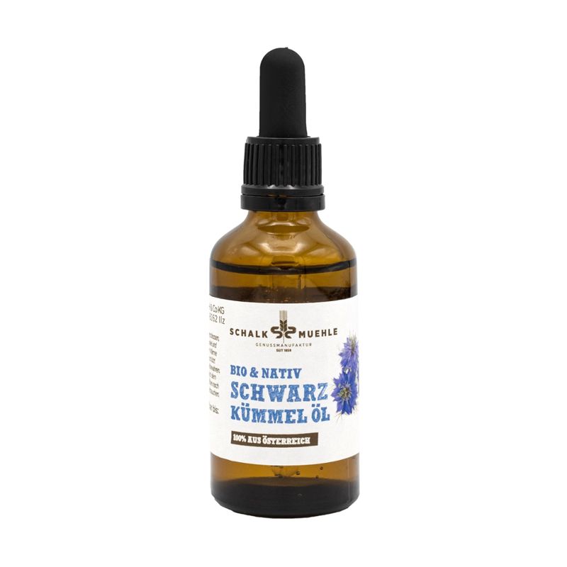 Schalk Mühle 50 ml Bio Österreichisches Schwarzkümmelöl nativ - Produktbild