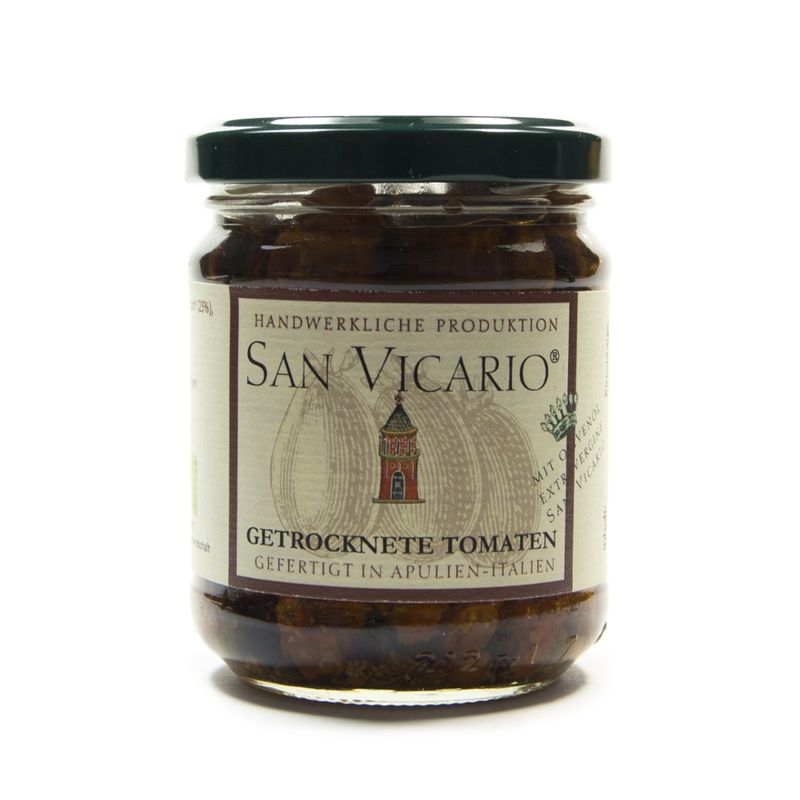 San Vicario San Vicario getrocknete Tomaten in 100% Olivenöl extravergine - Produktbild