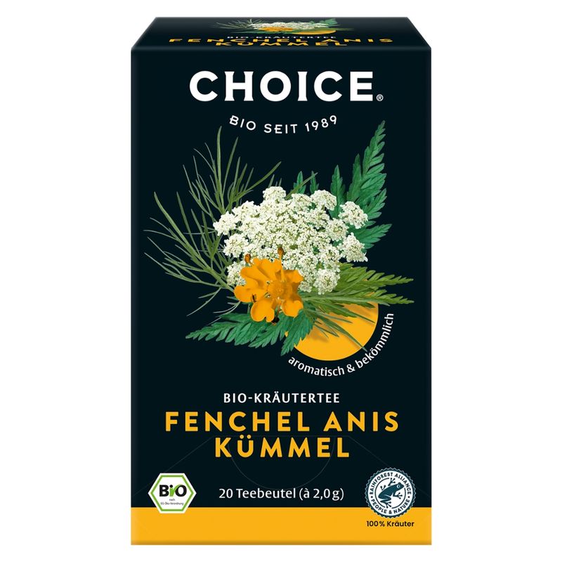 CHOICE CHOICE®  Fenchel Anis Kümmel Bio - Produktbild