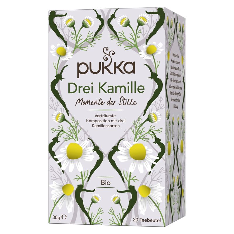 Pukka Pukka Bio-Kamillentee Drei Kamille, 20 Teebeutel - Produktbild
