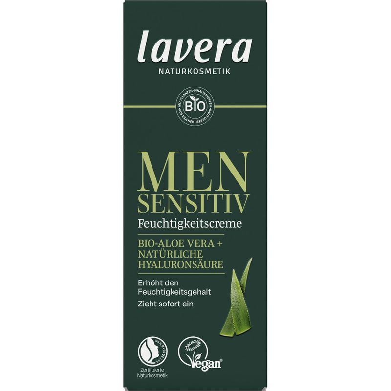 lavera Men sensitiv Feuchtigkeitscreme - Produktbild