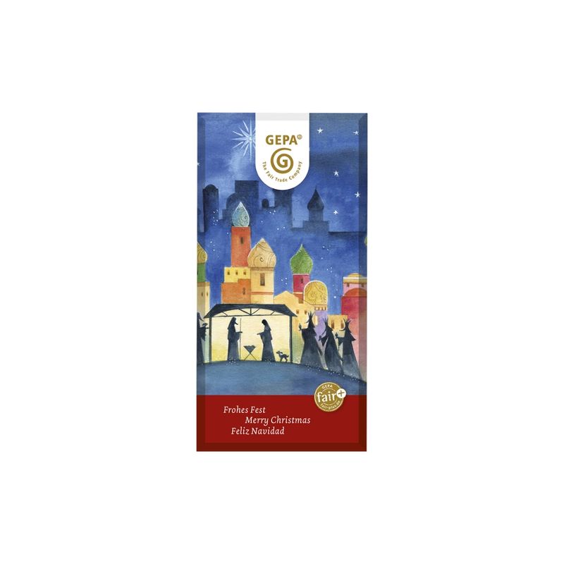 GEPA - The Fair Trade Company Vollmilch Weihnachts-Edition - Produktbild