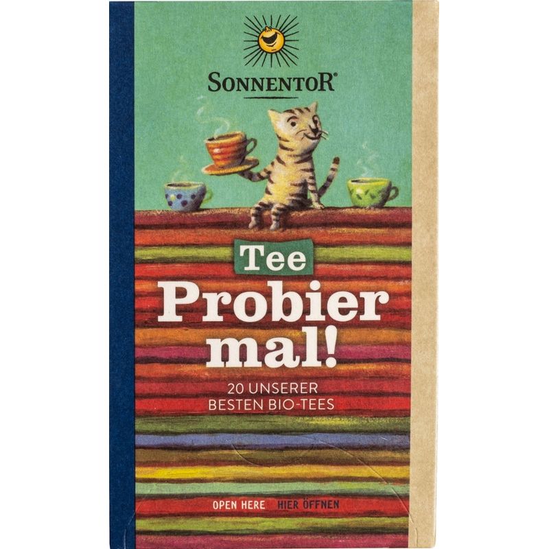 Sonnentor Tee Probier mal!, Doppelkammerbeutel - Produktbild