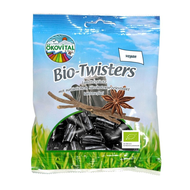 Ökovital Ökovital Bio Twister, Lakritzstücke - Produktbild