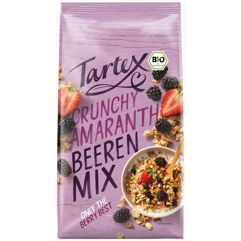 Tartex Crunchy Amaranth Beeren Mix - Produktbild