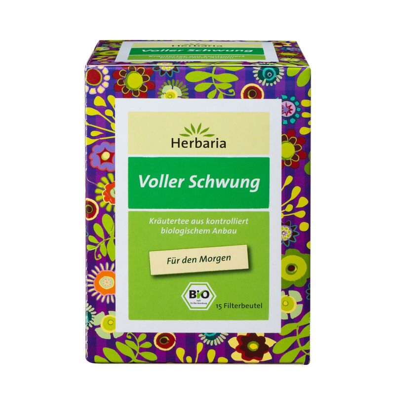 HERBARIA Voller Schwung Tee bio 15 FB - Produktbild