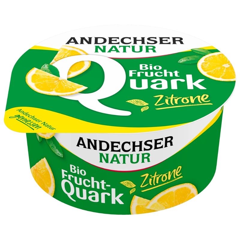 Andechser Natur Bio Fruchtquark Zitrone - Produktbild