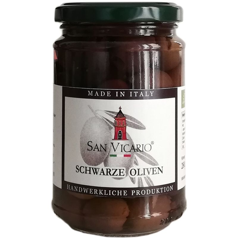 San Vicario San Vicario Oliven schwarz aus Apulien - Produktbild